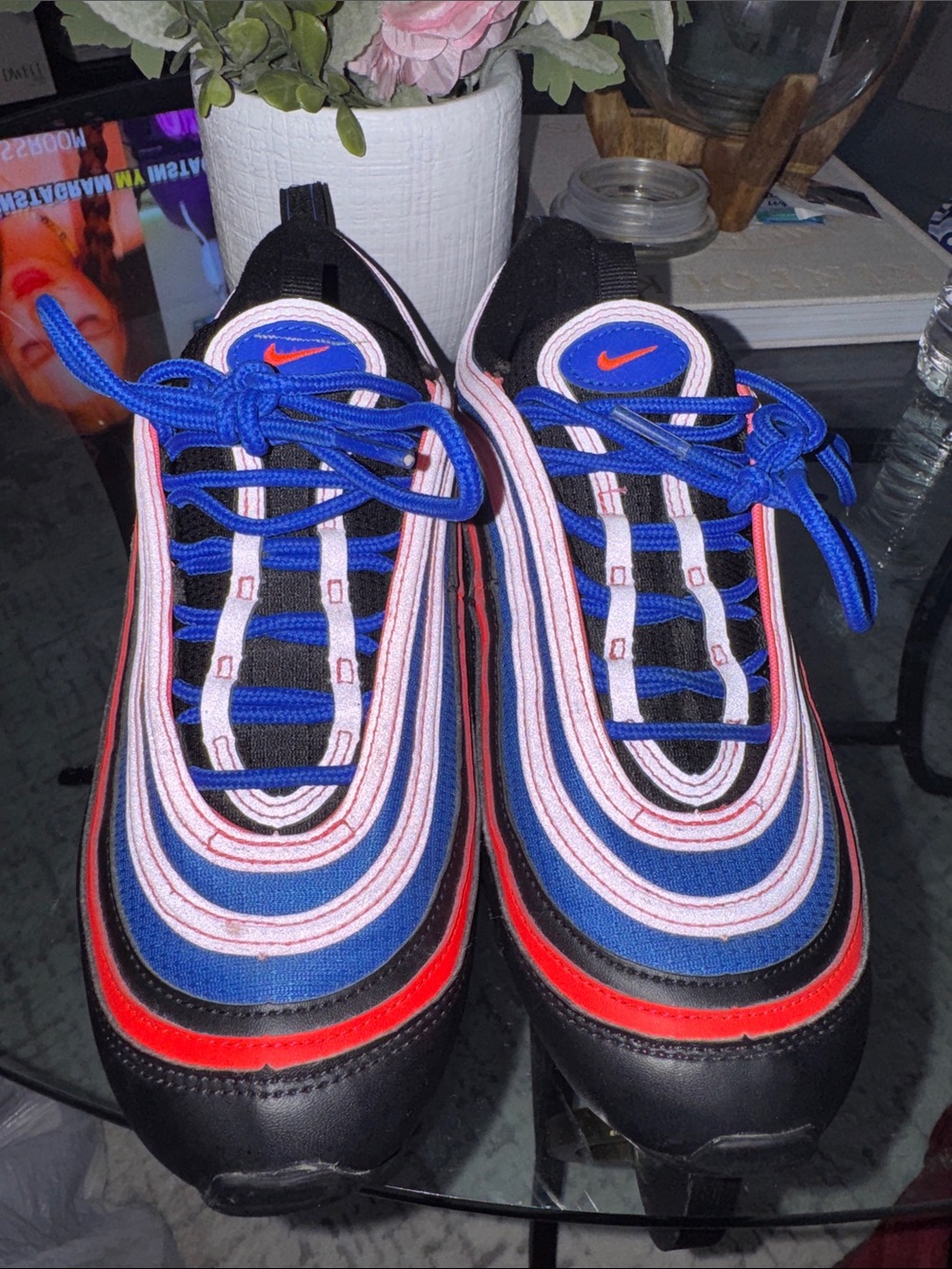Nike Sneakers in Blue, Red, Black, pink